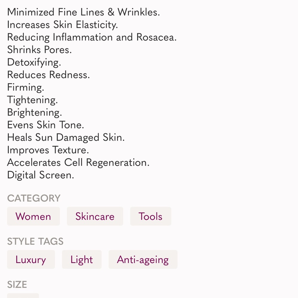 Gold LED Skincare Mask - Picture 11 of 14